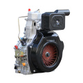 Motor diesel de generador de un solo cilindro refrigerado por aire de 15hp 198FA